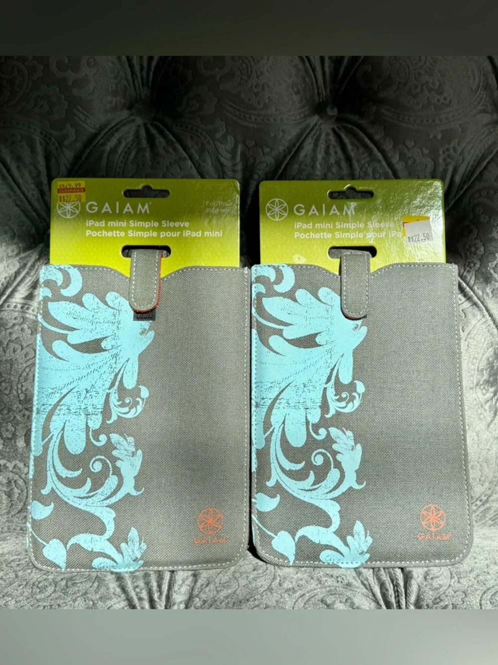 🌸NWT Set of 2 Gaiam iPad Mini Simple Sleeves